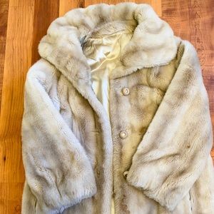 Tan Grandella Fur Coat - Styled by Sportowne